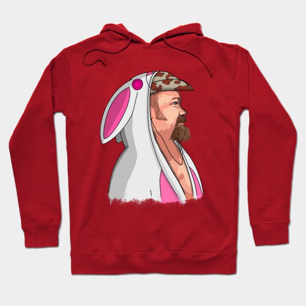 Sunrise at Robot Heart - the bunny Hoodie by cityofpyramids